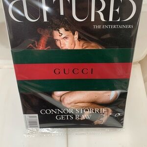 CONNOR STORRIE - CULTURED MAGAZINE - FEBRUARY 2026 - MARCH 2026 GUCCI COVER NEW!